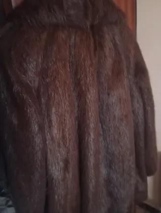 Abrigo de señora suave de pelo