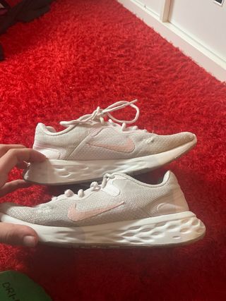 Zapatillas Nike Running Talla 40 Rosa/Blanco