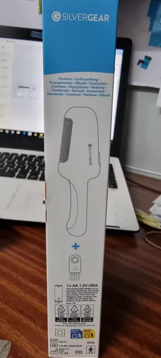 Peine Eléctrico Silvergear para Piojos