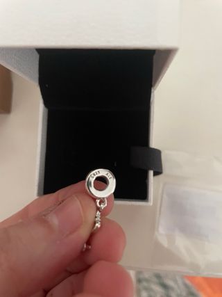 Charm Pandora Estetoscopio Plata