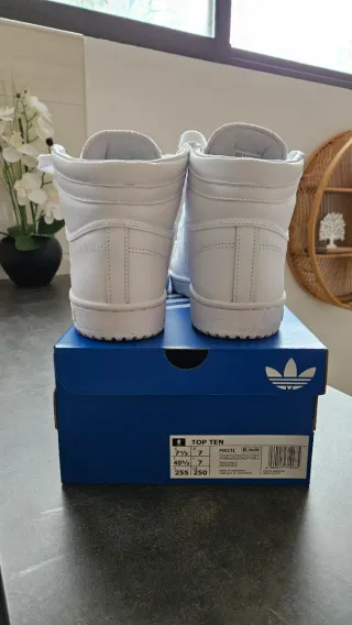 Adidas Top Ten Hi Zapatillas Blancas