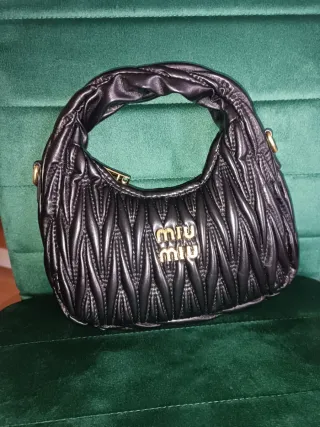 Borsa Miu Miu nera