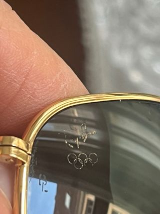 Gafas Ray-Ban Olimpiadas Vintage Doradas