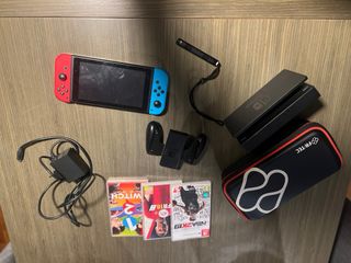 Nintendo Switch + Juegos y Accesorios