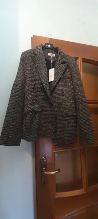 Giacca doppiopetto fantasia