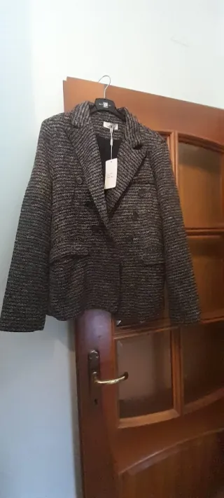 Giacca doppiopetto fantasia