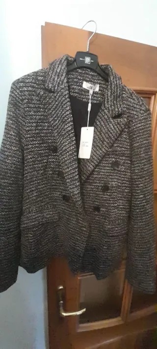 Giacca doppiopetto fantasia