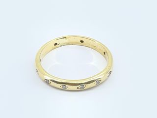 anillo oro 18k con piedra