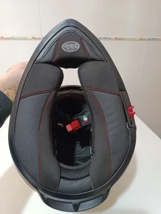 Casco Premier Talla S (55-56) Negro/Amarillo fluor