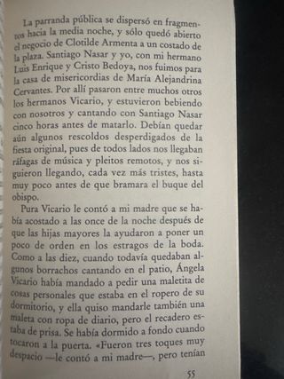 Crónica de una muerte anunciada