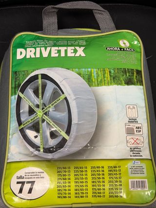 Cadenas de Tela para Nieve DRIVETEX Talla 77
