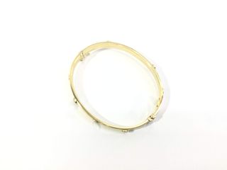 pulsera oro 18k con circonita