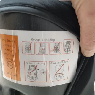 Silla infantil coche