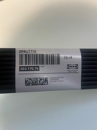 Perchas IKEA Negras Plástico Pack 10 piezas