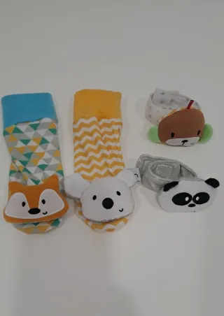 Lote Juguetes Bebé: Bus, Peluches y Más