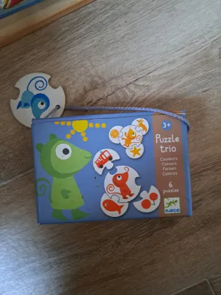 Puzzle Djeco Trio 6 Piezas