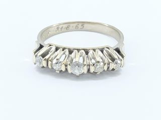 anillo oro 14k con piedra