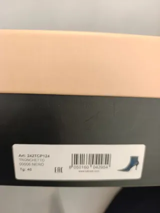 Botines Twinset Negros Talla 40