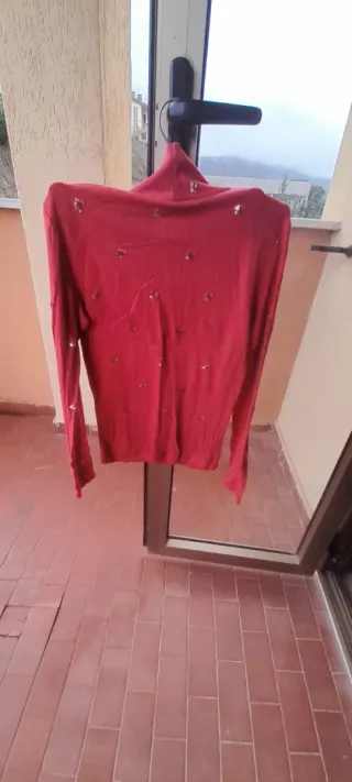 Maglia lupetto con paillettes