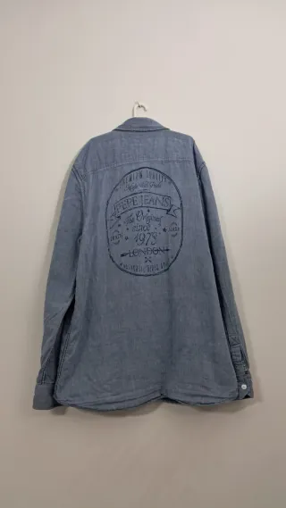 Camisa Pepe Jeans reversible vaquera | de cuadros