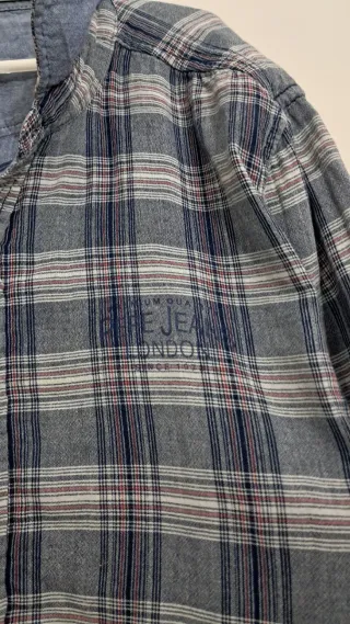 Camisa Pepe Jeans reversible vaquera | de cuadros