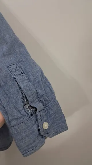 Camisa Pepe Jeans reversible vaquera | de cuadros