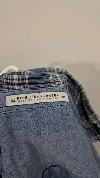 Camisa Pepe Jeans reversible vaquera | de cuadros