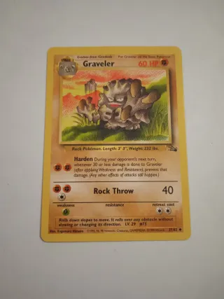 Carta Pokémon Graveler