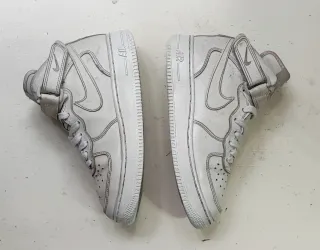 Nike Air Force 1 Mid Bianche