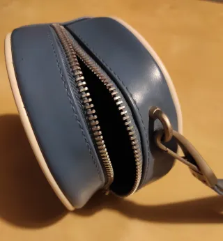 Bolso lambretta de mano redondo vintage