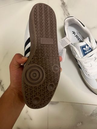 Adidas Samba Beige y Blanco
