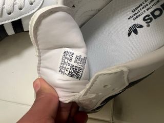 Adidas Samba Beige y Blanco