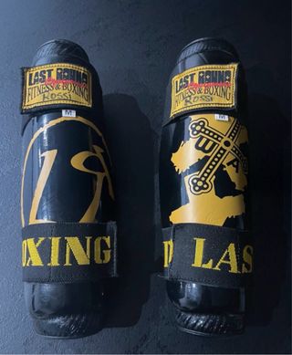 Espinilleras Last Round Talla M