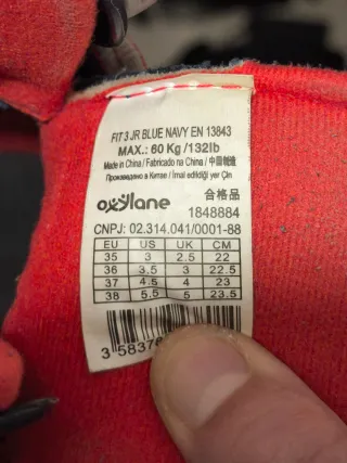 Patines en línea ajustables T 35-38 + protecciones