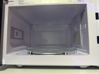 Microondas OK. Blanco