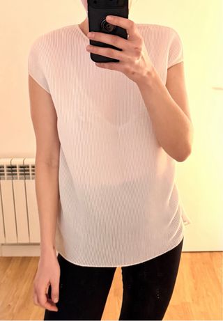 Blusa COS textura fruncida