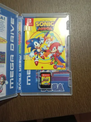 Juego Sonic Mania Plus Nintendo Switch