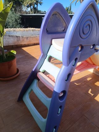 Tobogán infantil plástico piscina