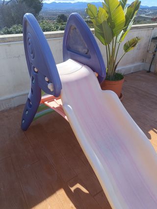 Tobogán infantil plástico piscina