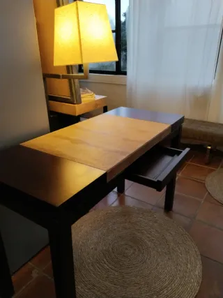 Tavolo da scrivania in legno massello