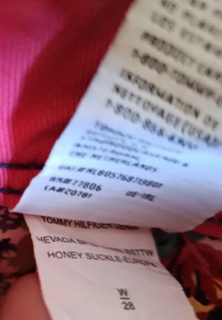 Pantalón Pirata Tommy Hilfiger Denim W28