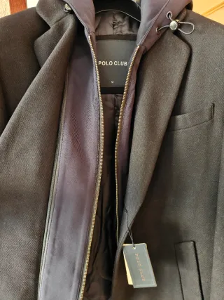 Abrigo azul Polo Club