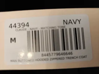 Abrigo azul Polo Club