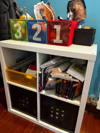 Dormitorio infantil literas 3 camas y complementos