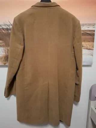 Cappotto classico uomo cammello