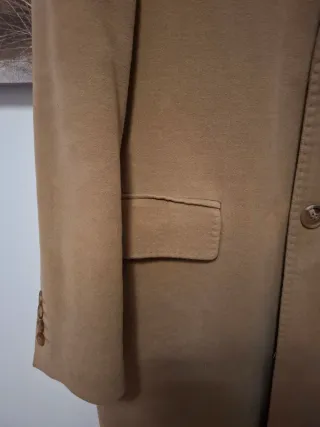 Cappotto classico uomo cammello