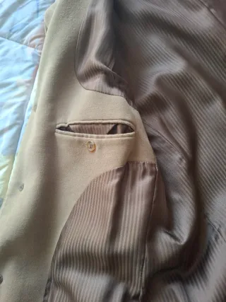 Cappotto classico uomo cammello