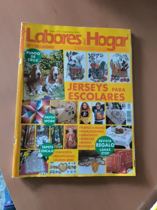 Revista Labores del hogar, Punto de Cruz