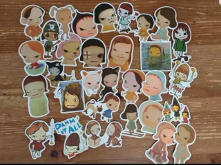 Pegatinas Yoshitomo Nara