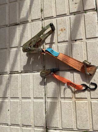 Correas de sujeción con trinquete